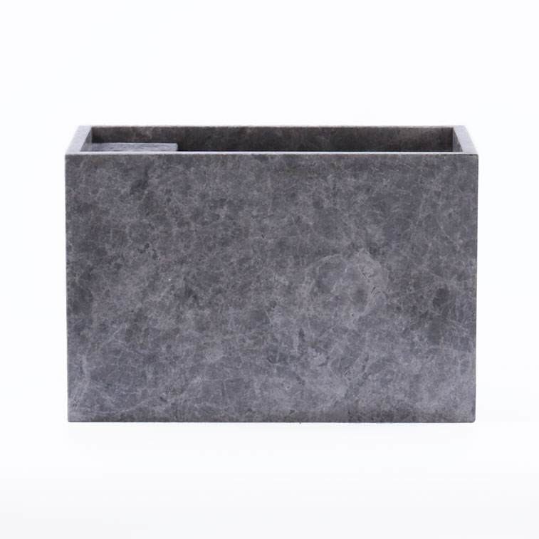 Tundra Grey Marble Honed Wall Mounted Basin