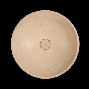 Travertine Light stone basin