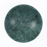 Verde Green Marble Honed Round Basin
