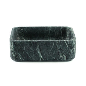 Verde Tinus Marble Rectangular Honed Basin