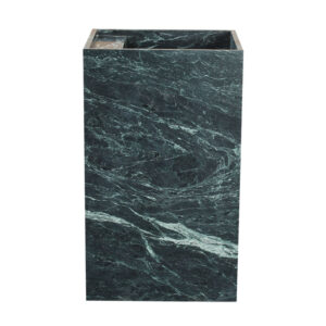 Verde Tinus Marble Honed Rectangular Freestanding Basin 2187
