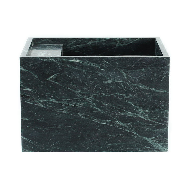Verde Tinus Marble Honed Wall Mounted Basin