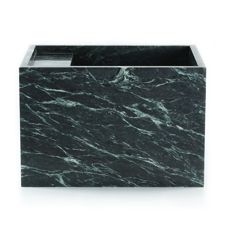 Verde Tinus Marble Honed Wall Mounted Basin