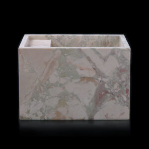 Breccia Rose Marble Honed Wall Mounted Basin 2107