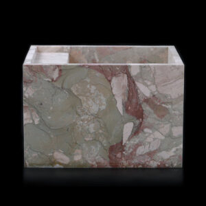 Breccia Rose Marble Honed Wall Mounted Basin 2108