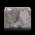 Breccia Rose Marble Honed Wall Mounted Basin 2109