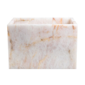 Pink Cristallo Quartzite Honed Wall Mounted Basin (MH2)