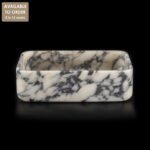 Calacatta Viola Marble Rectangular Honed Basin SS34
