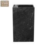 Negresco Quartzite Leathered Rectangular Freestanding Basin SS22