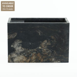 Titanium Gold Granite Leathered Wall Mounted Basin SS02