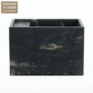 Titanium Gold Granite Leathered Wall Mounted Basin SS09
