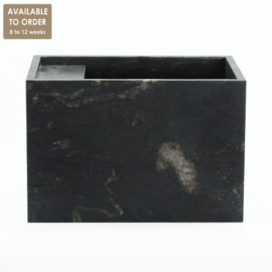 Titanium Gold Granite Leathered Wall Mounted Basin SS12