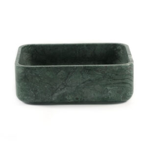 Verde Green Marble Honed Rectangular Basin 2247