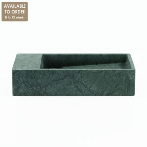 Verde Green Marble (Solid Block) Honed Wall Mounted Basin SS03