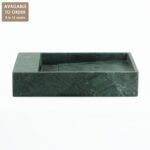Verde Green Marble (Solid Block) Honed Wall Mounted Basin SS09
