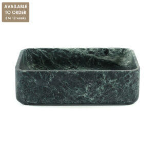 Verde Tinus Marble Rectangular Honed Basin SS30