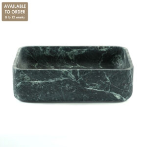 Verde Tinus Marble Rectangular Honed Basin SS32