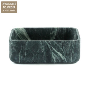 Verde Tinus Marble Rectangular Honed Basin SS45
