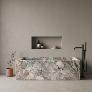 Four Season Marble Honed Bathtub