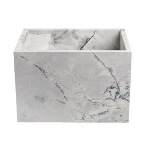Super White Granite (Solid Block) Honed Wall Mounted Basin (MH3)