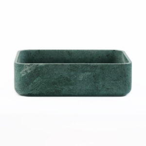 Verde Green Marble Honed Rectangular Basin 2231
