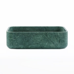 Verde Green Marble Honed Rectangular Basin 2233