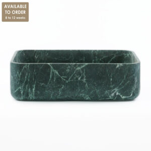 Verde Tinus Marble Rectangular Honed Basin SS39