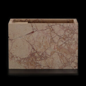 Blush Breccia Pernice Marble Honed Wall Mounted Basin 2203