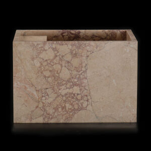 Blush Breccia Pernice Marble Honed Wall Mounted Basin 2205