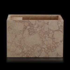Blush Breccia Pernice Marble Honed Wall Mounted Basin 2206