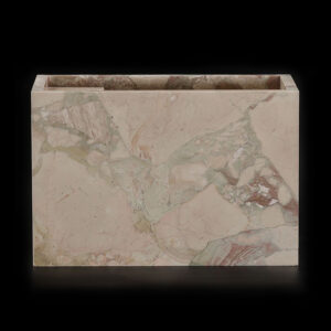 Breccia Rose Marble Honed Wall Mounted Basin 2205