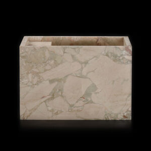 Breccia Rose Marble Honed Wall Mounted Basin 2213