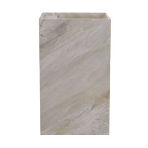 Gold Santorini Marble Honed Rectangular Freestanding Basin 2216