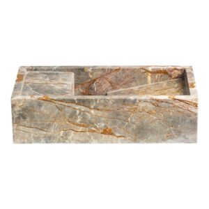 Roma Grey Marble Honed Wall Mounted Basin (MH1)