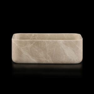 Senorita Grigio Marble Honed Rectangular Basin 2244