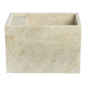 Taj Mahal Quartzite Honed Wall Mounted Basin (MH6)