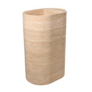 Travertine Classico Light Honed Freestanding Basin 2201