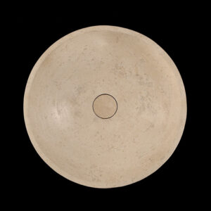 Travertine Classico Light Round Honed Basin 2220