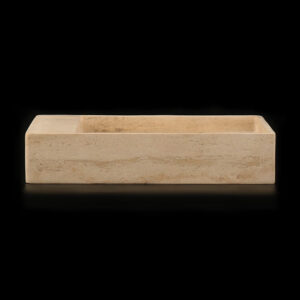 Travertine Classico Light Honed Wall Mounted Basin 2211