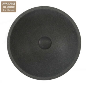 Absolute Black Granite Round Honed Stone Basin SS01