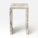 Calacatta Viola Marble Double Bullnose Coffee Table
