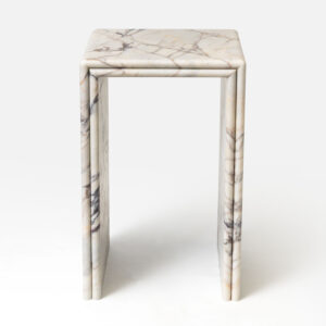 Calacatta Viola Marble Double Bullnose Coffee Table