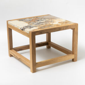 Patagonia Quartzite | Timber Framed Side Table