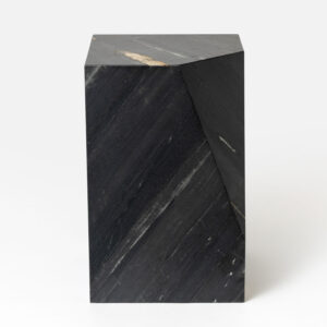 Titanium Gold Granite Leathered Coffee Table