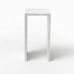 Bianco Carrara Marble Side Table