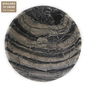 Jurassic Marble Round Honed Basin SS04