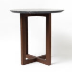 Nero Gabriel Granite | Timber Framed Side Table