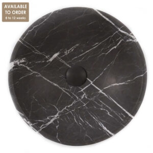 Pietra Grey Limestone Round Honed Stone Bowl SS01