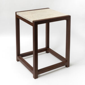 Taj Mahal Quartzite | Timber Framed Side Table